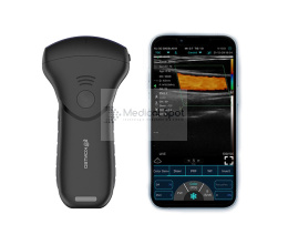 C10MT PRO. 3,2-5 MHz. Ultrasonograf wypukły, sonda USG bezprzewodowa. Convex. Kolor Doppler