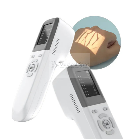 Skaner żył powierzchniowych Vein Finder Q 600MS. Stojak mobilny w zestawie. Skaner żył powierzchniowych Vein Finder Q 600MS. Stojak mobilny w zestawie.