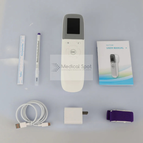 Skaner żył powierzchniowych Vein Finder Q 60. Stojak na biurko w zestawie. Skaner żył powierzchniowych Vein Finder Q 60. Stojak na biurko w zestawie.