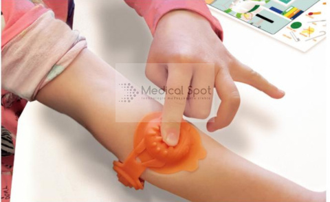 Opaska uciskowa do pobierania krwi dla dzieci. Staza jednorazowa z pompką. Vacuderm Kids Opaska uciskowa do pobierania krwi dla dzieci. Staza jednorazowa z pompką. Vacuderm Kids