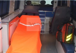 Koc ratunkowy bakteriostatyczny fluorescencyjny 110x190 cm – wodoodporny, termoizolacyjny. Clinibed