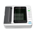 Aparat EKG 12 kanałowy. Elektrokardiograf 12 odprowadzeń EKG z drukarką, analizą i ekranem dotykowym. SE1200 Sinohero.