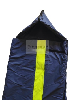 Śpiwór medyczny bakteriostatyczny dla ratownictwa.Rozmiar 75x220 cm. Wodoodporny, termoizolacyjny.Clinibed.