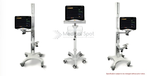 Wieloparametrowy Monitor Pacjenta S90. ECG, SpO2,NIBP, RESP, TEMP. Sinohero.