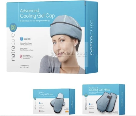 Zestaw buty i czepek chłodzący NatraCure