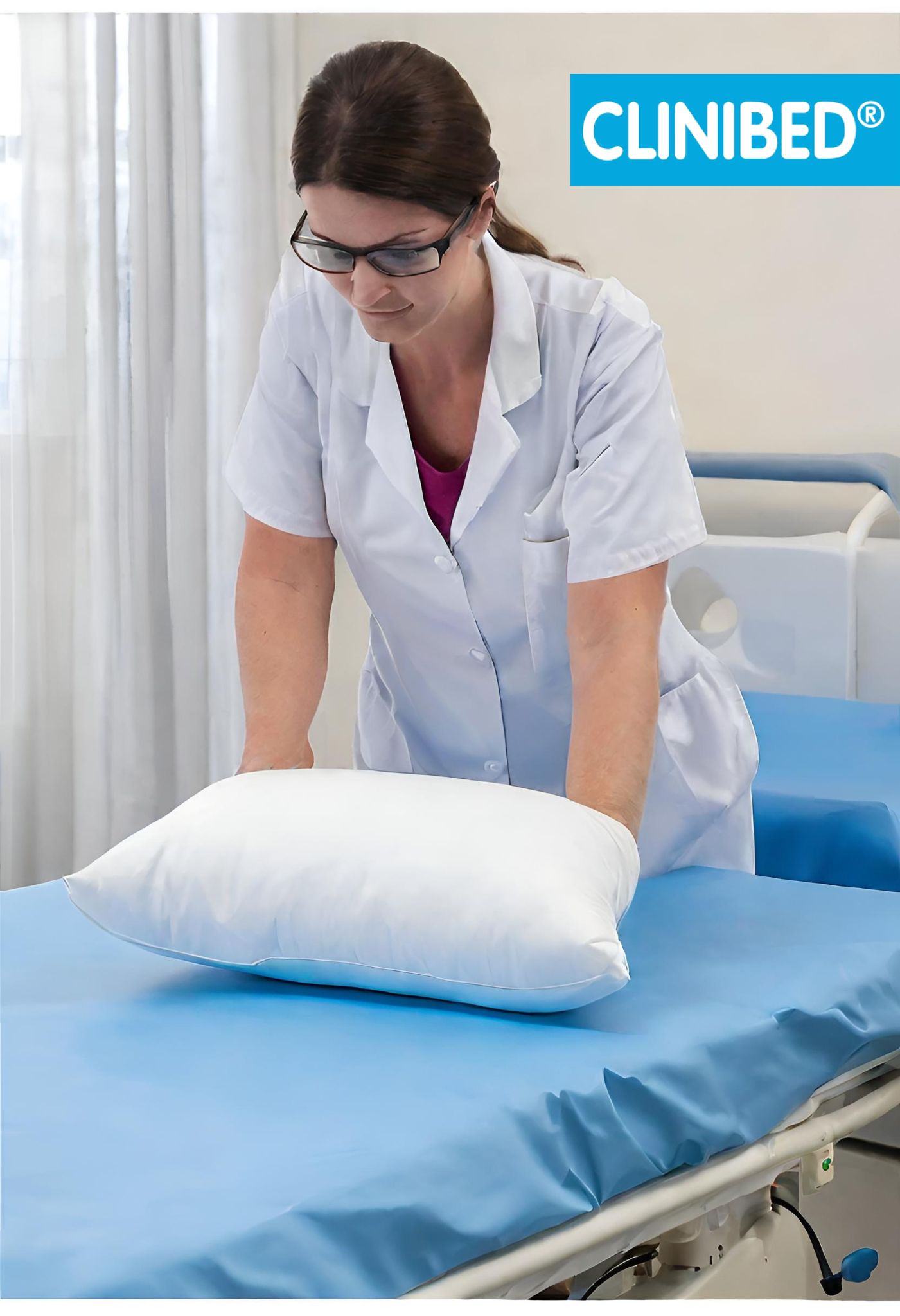 Pościel medyczna Clinibed® dla szpitali, DPS-ów, ZOL-i i opieki domowej. Poznaj zalety pościeli barierowej, pozycjonerów ,zasady dezynfekcji i ofertę MedicalSpot.